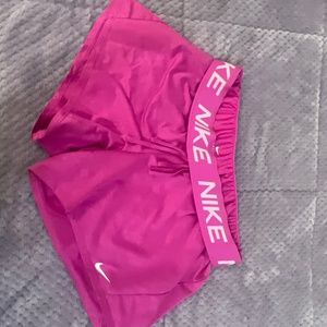 Pink women’s Nike shorts